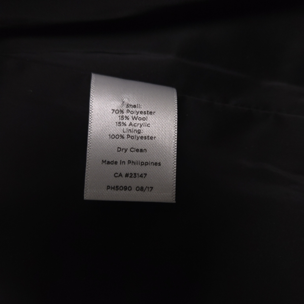 Talbots Tweed Ruffle Button Down Jacket Size 10 B… - image 7